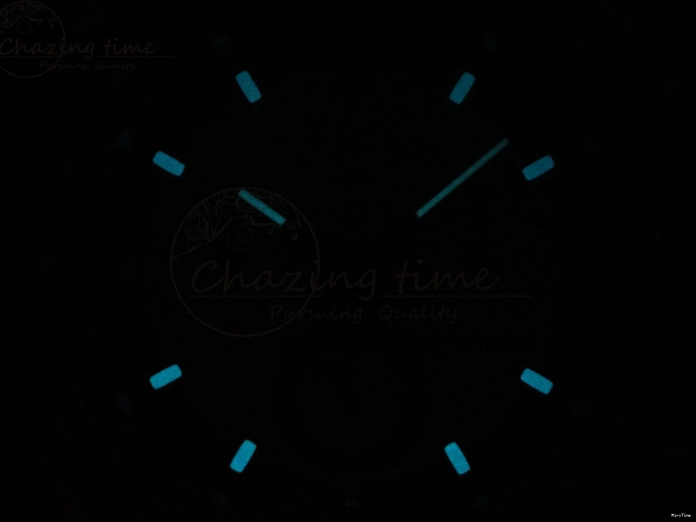 MiroTime 0403 Attractive Daytona DIW Carbon Case and Bezel DIWF Edition Black Dial on Blue Nylon Strap A 71